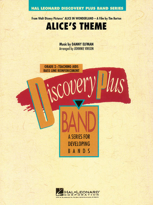 Book cover for Alice's Theme (from Alice in Wonderland)