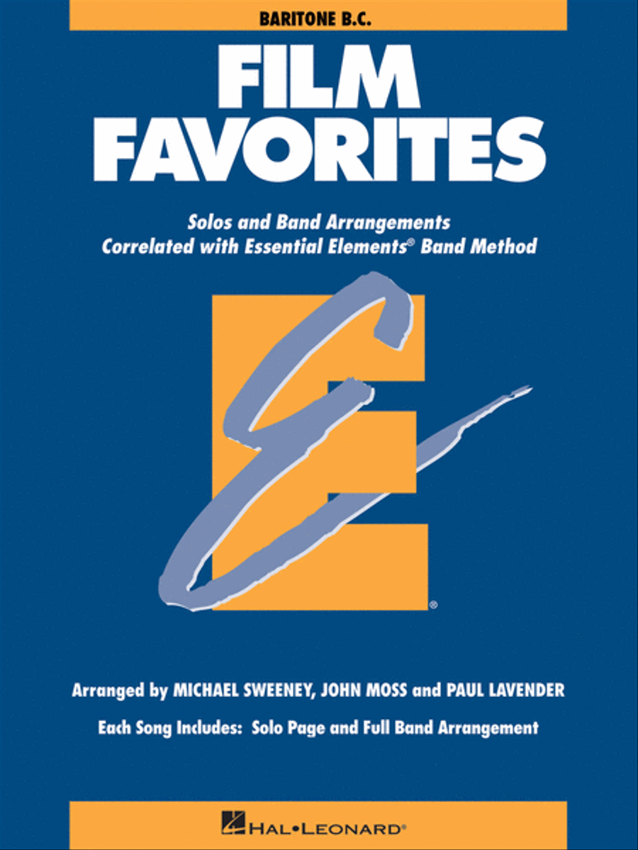 Film Favorites Film Favorites Concert Band Methods scores gallery preview page 1