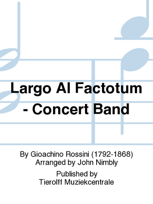 Book cover for Largo Al Factotum Della Citta