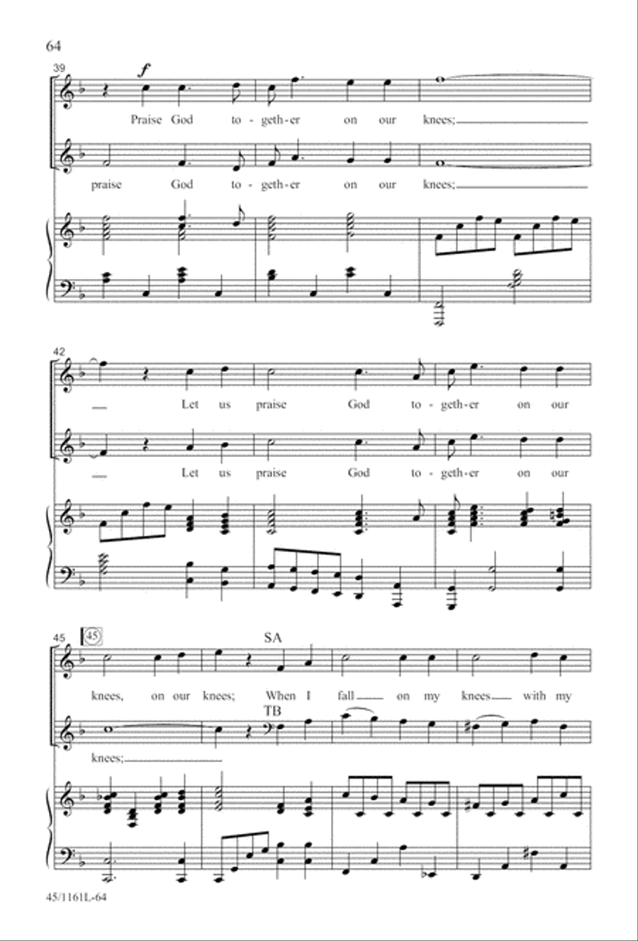 Hymns We Love to Sing Hymns We Love to Sing 3-Part scores gallery preview page 65