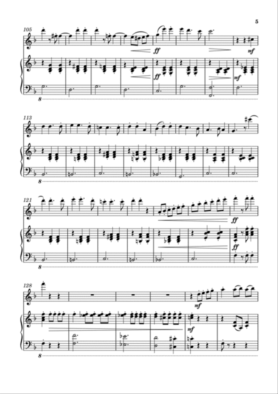A Spring in Your Step Flute Solo scores gallery preview page 5