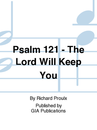 Book cover for Psalm 121 - The Lord Will Keep You