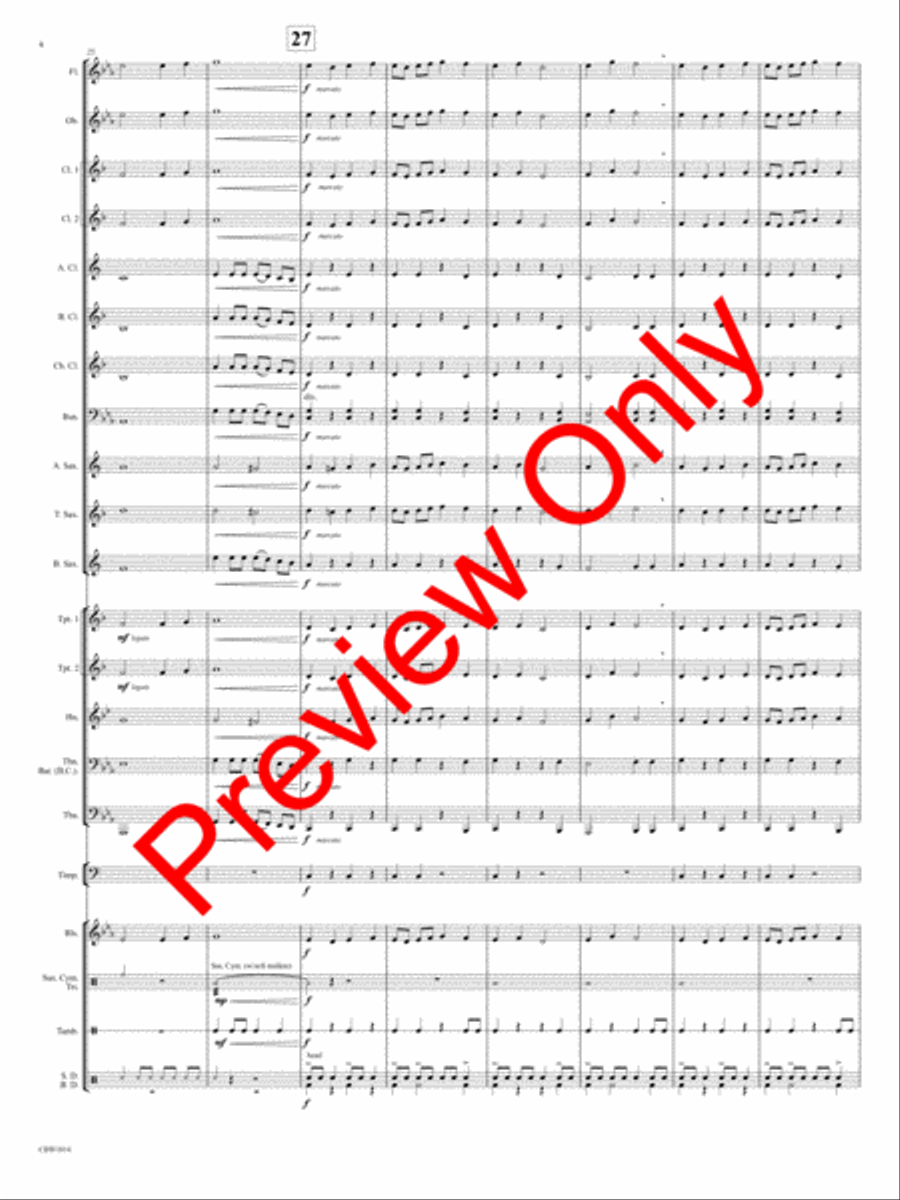 Laudis Concert Band scores gallery preview page 7