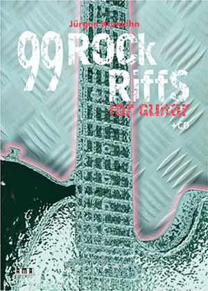 Book cover for 99 Rock Riffs for Guitar