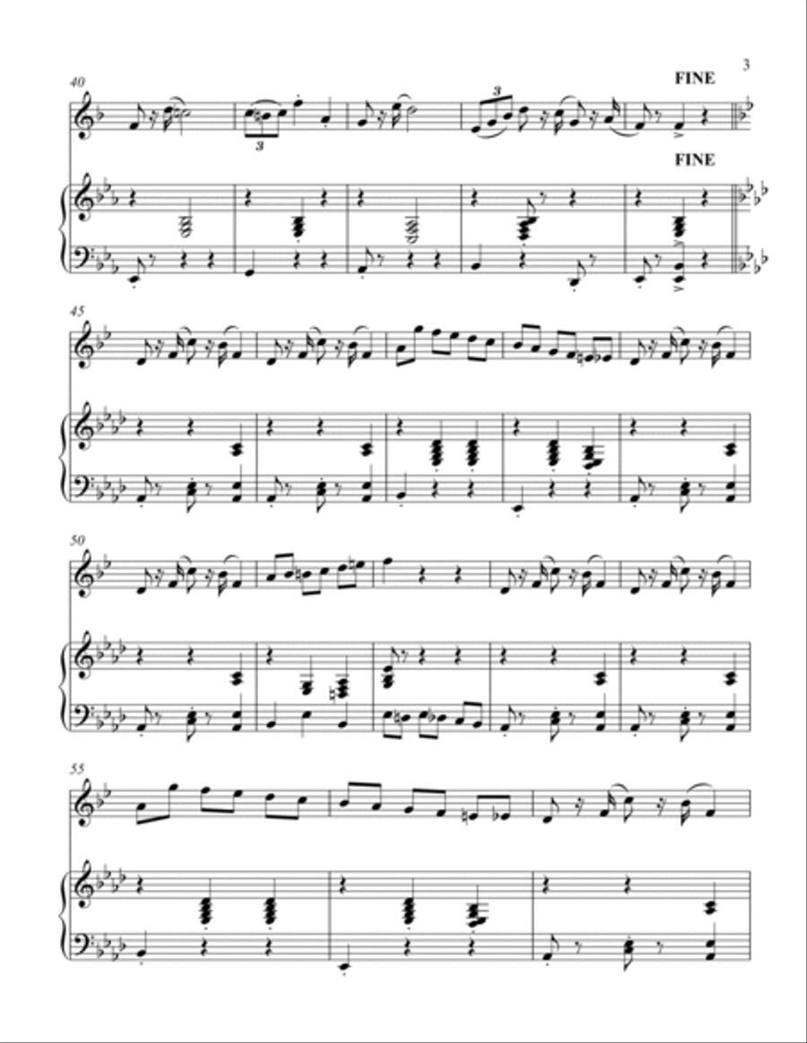 Do You Remember? Do You Remember? Clarinet Solo scores gallery preview page 3