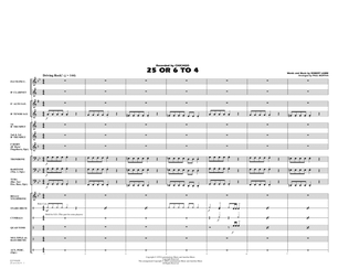 Book cover for 25 Or 6 To 4 - Full Score