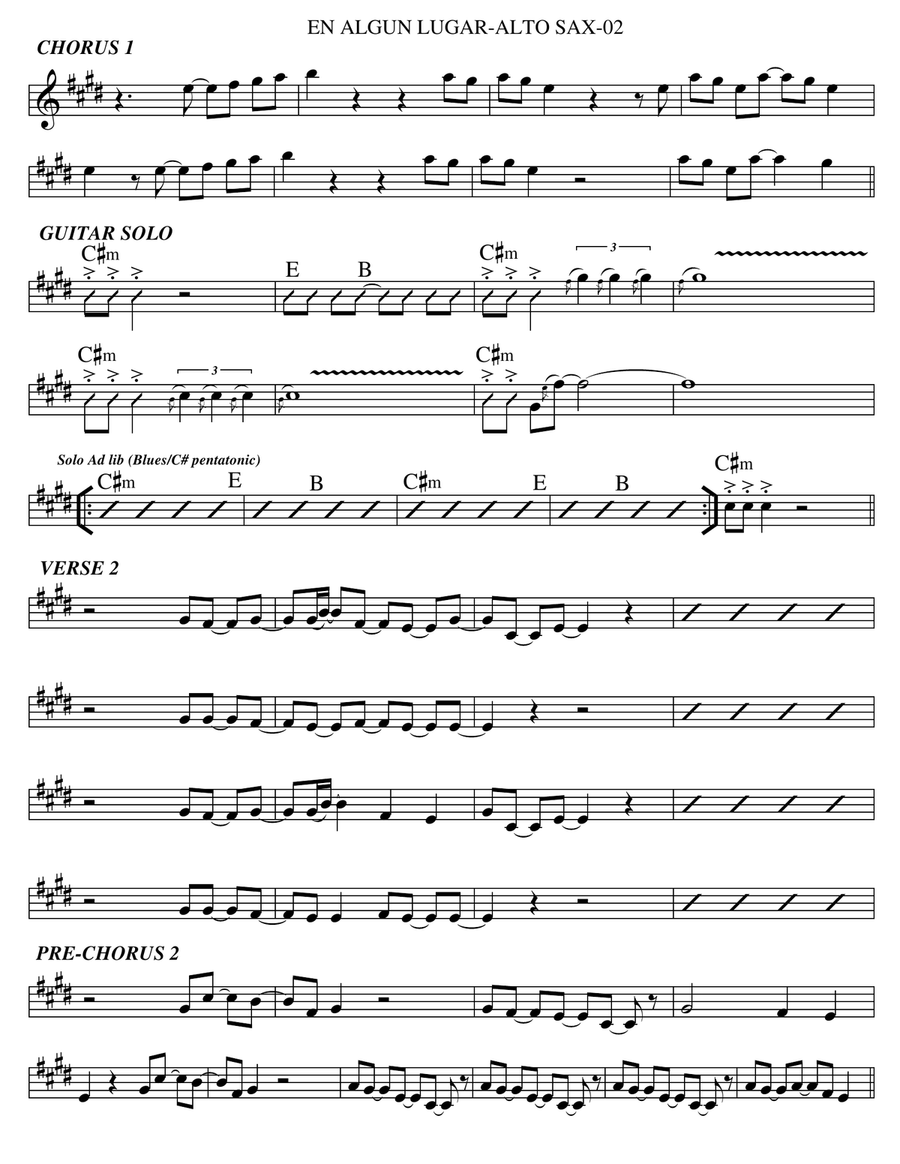 Moscow Nights Moscow Nights Alto Saxophone scores gallery preview page 2