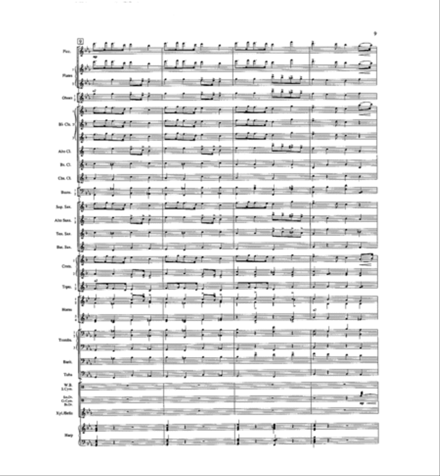 Country Gardens Concert Band scores gallery preview page 4