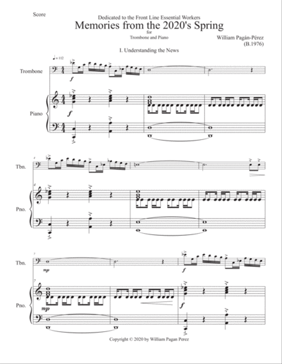 Memories From The 2020's Spring Piano scores gallery preview page 2