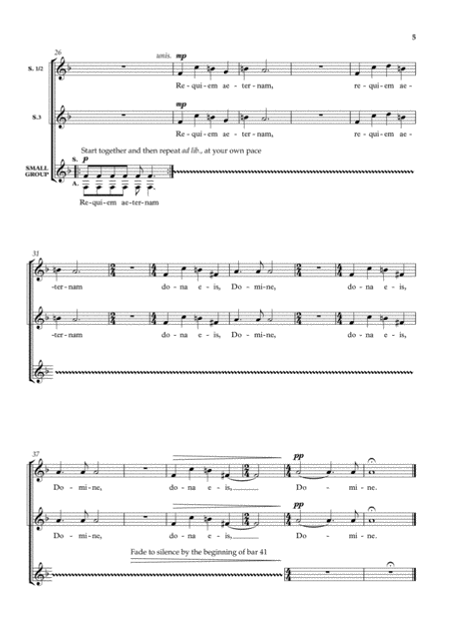 Sanctum Sanctum A Cappella scores gallery preview page 5