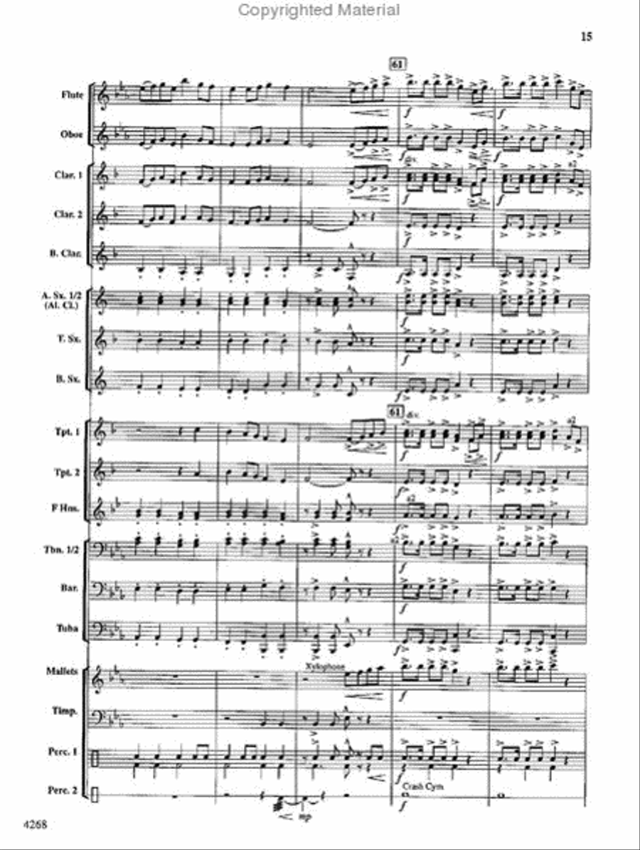 Winchester Chronicles Winchester Chronicles Concert Band scores gallery preview page 14