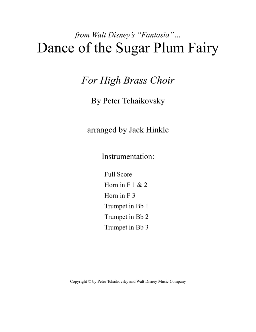Dance Of The Sugar Plum Fairy image number null