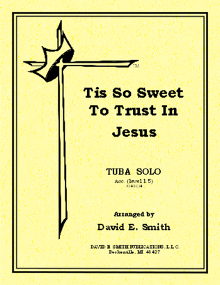 Book cover for Tis So Sweet to Trust in Jesus