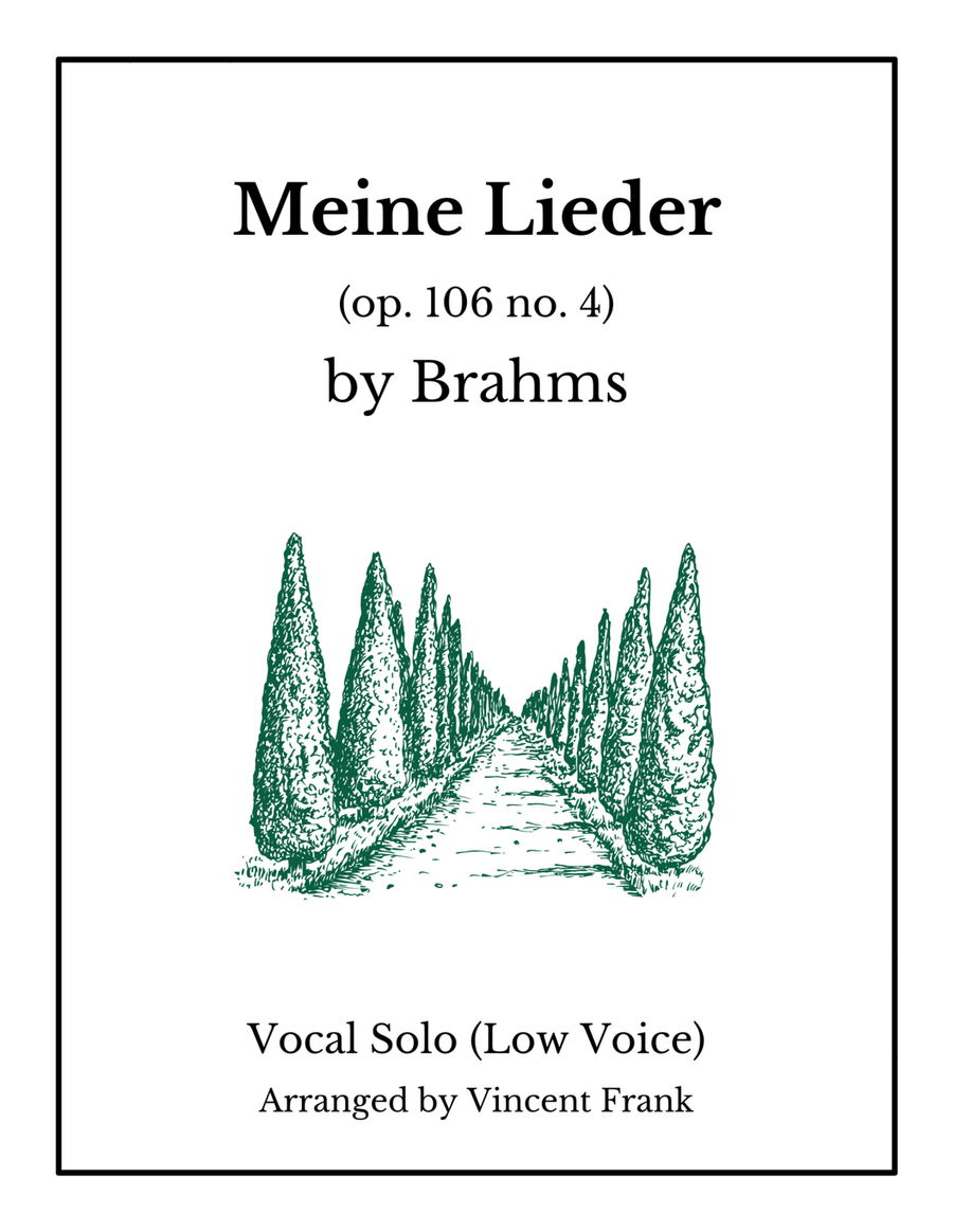 Meine Lieder Medium Voice scores gallery preview page 1