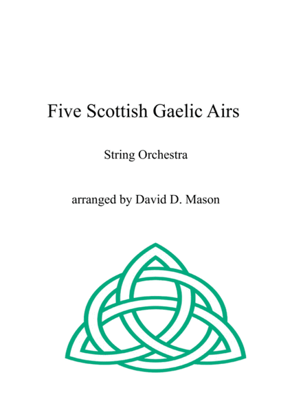 Five Scottish Gaelic Airs for String Orchestra image number null