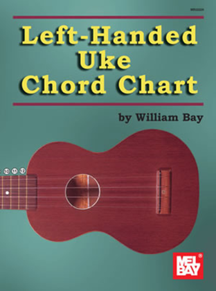 Book cover for Left-Handed Uke Chord Chart