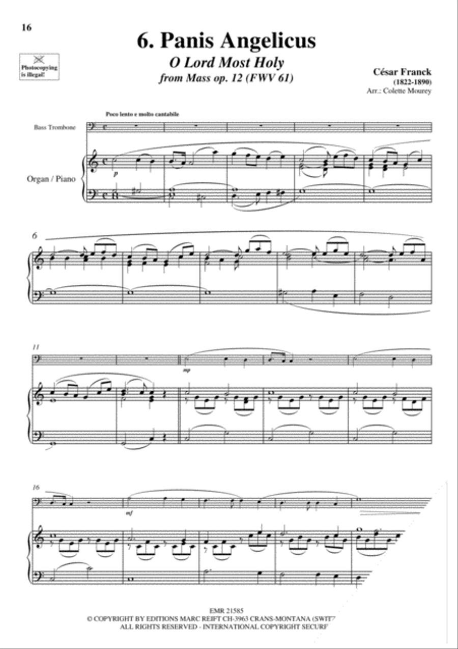20 Greatest Wedding Solos Trombone scores gallery preview page 8