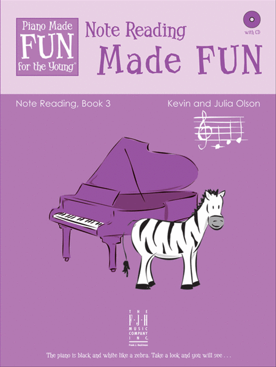 Note Reading Made Fun, Book 3 Piano Method scores gallery preview page 2