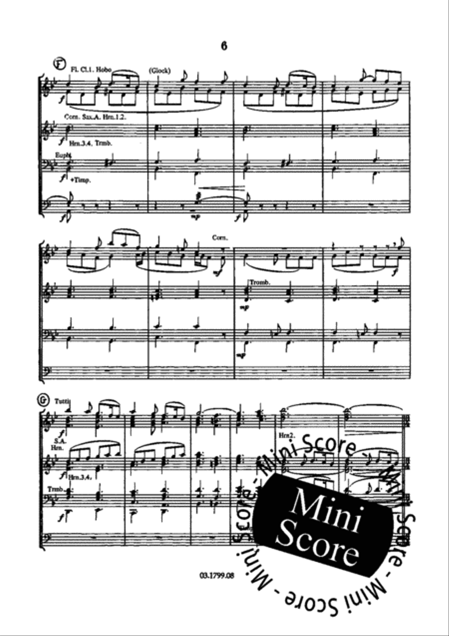 A Norwegian Christmas Overture Concert Band scores gallery preview page 10