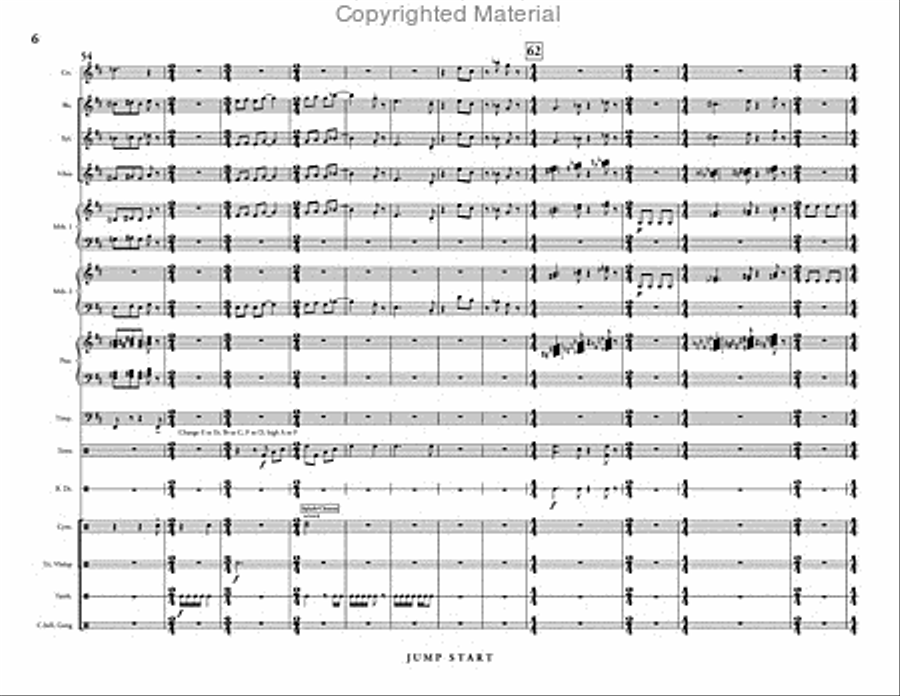 Jump Start Percussion Ensemble scores gallery preview page 7