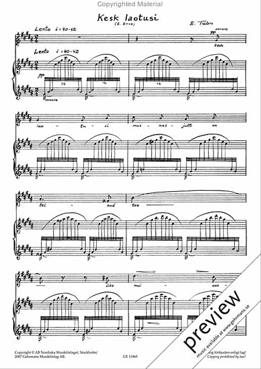 Kesk laotusi Kesk laotusi Voice scores gallery preview page 2