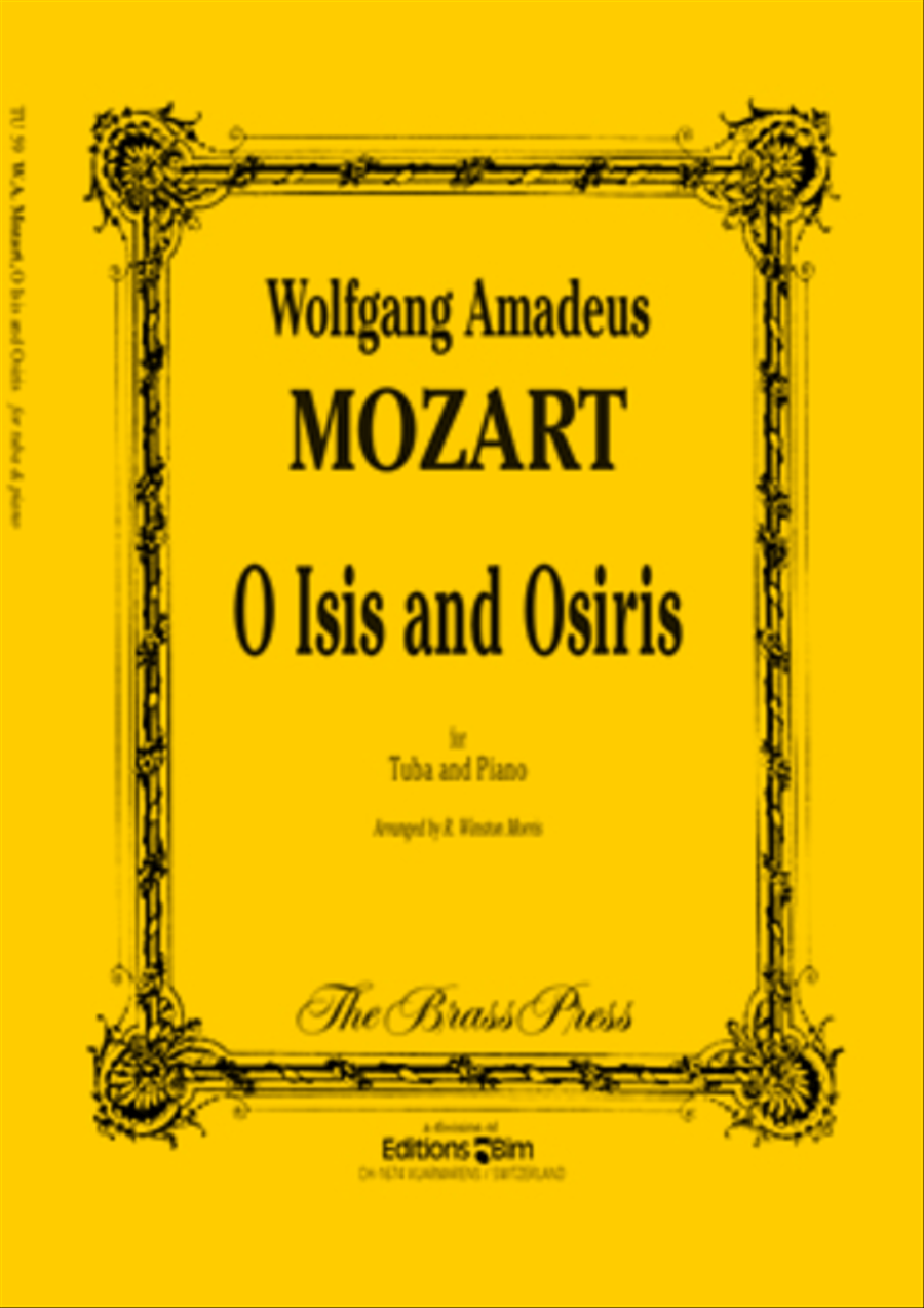 O Isis and Osiris Tuba scores gallery preview page 1