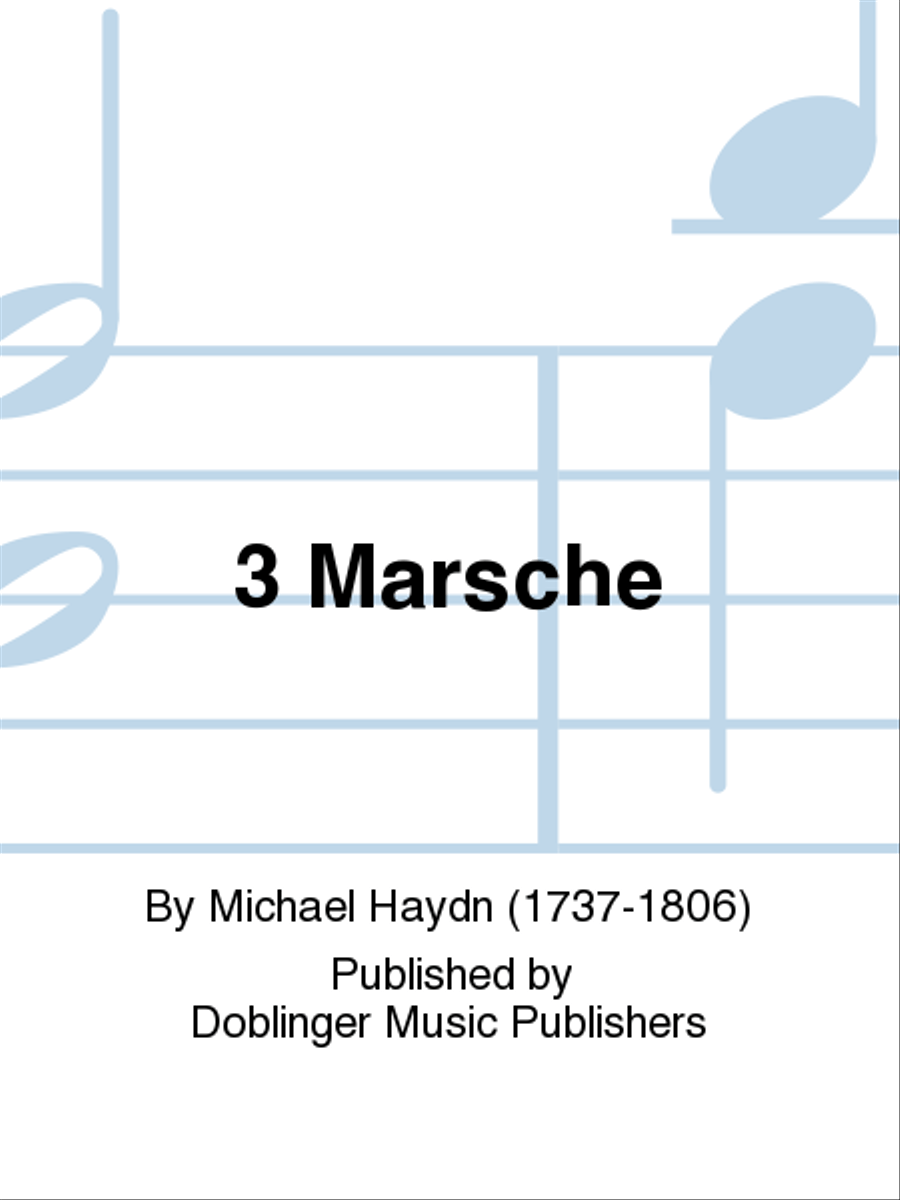 3 Marsche 3 Marsche Orchestra scores gallery preview page 1