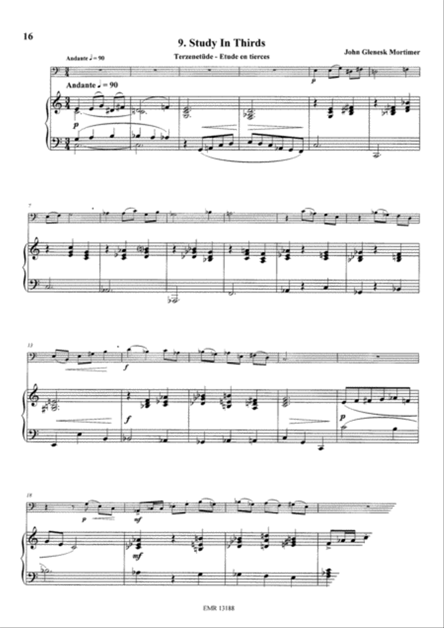 Solo Pieces Vol. 3 Bassoon Solo scores gallery preview page 10