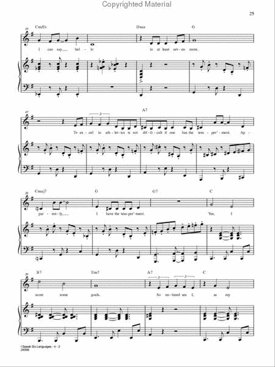 Singer's Library of Musical Theatre – Vol. 2 Voice Solo scores gallery preview page 6