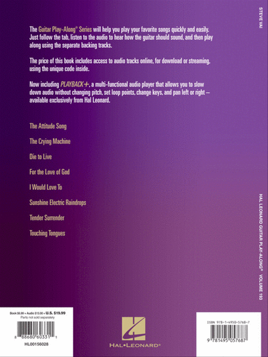 Steve Vai Steve Vai Guitar Tablature scores gallery preview page 6