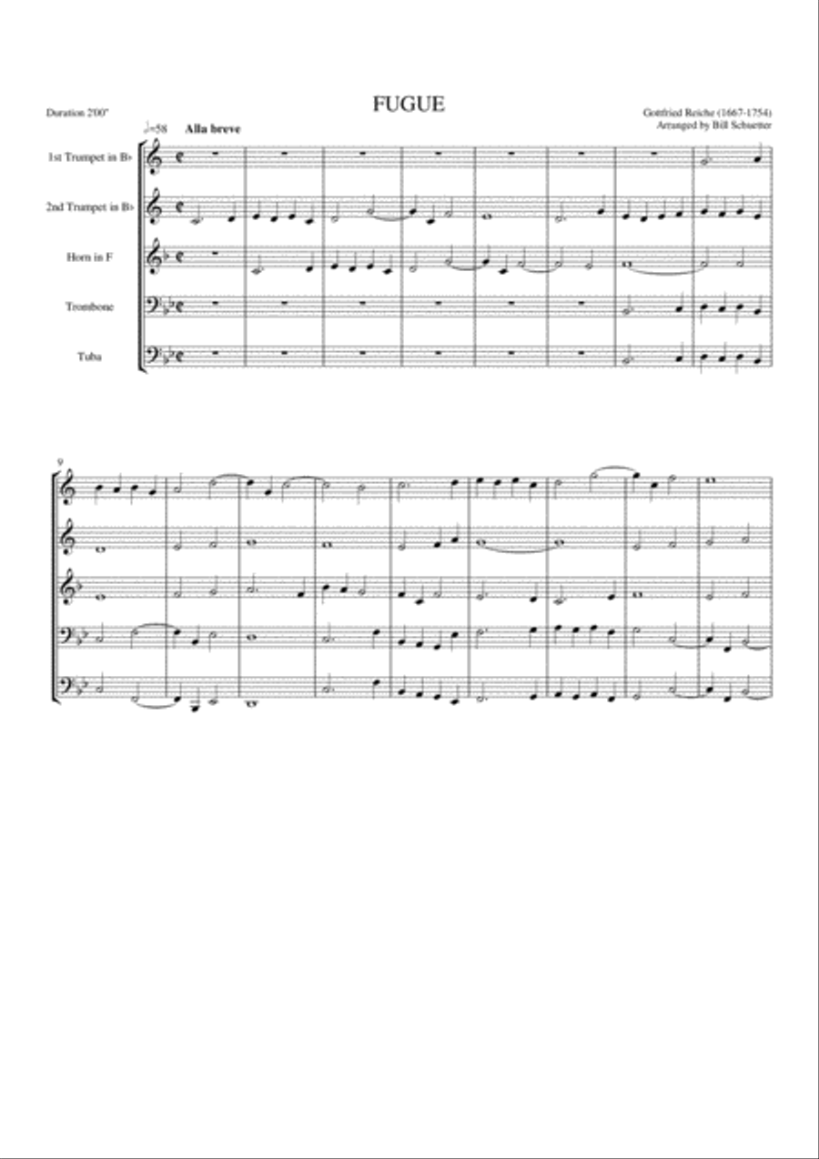 Fugue image number null