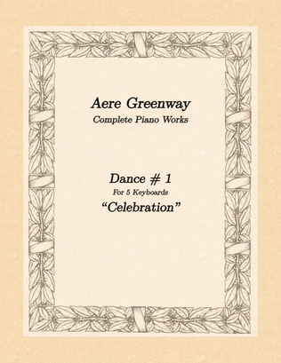 Book cover for Dance # 1 - Celebration