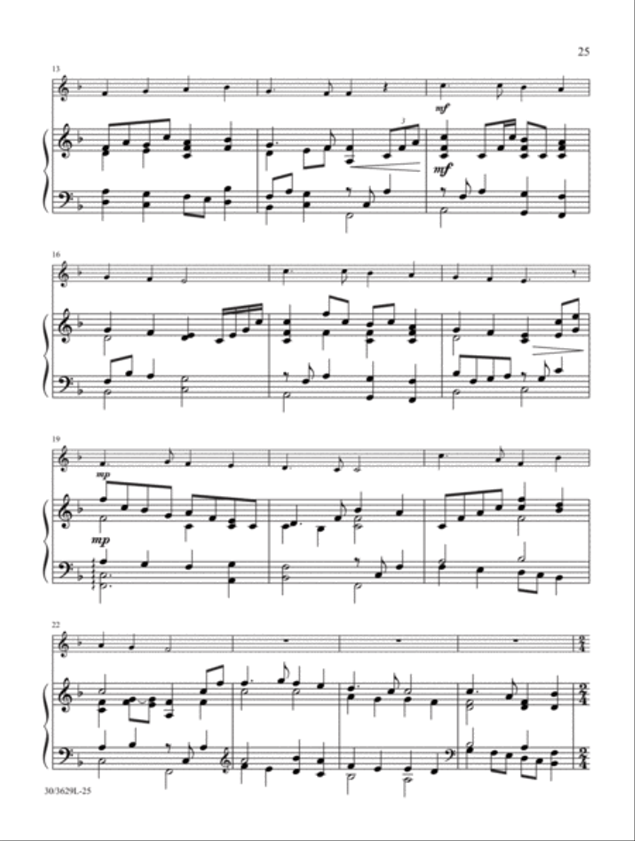 Trumpet Solos for Christmas Trumpet Solo scores gallery preview page 10