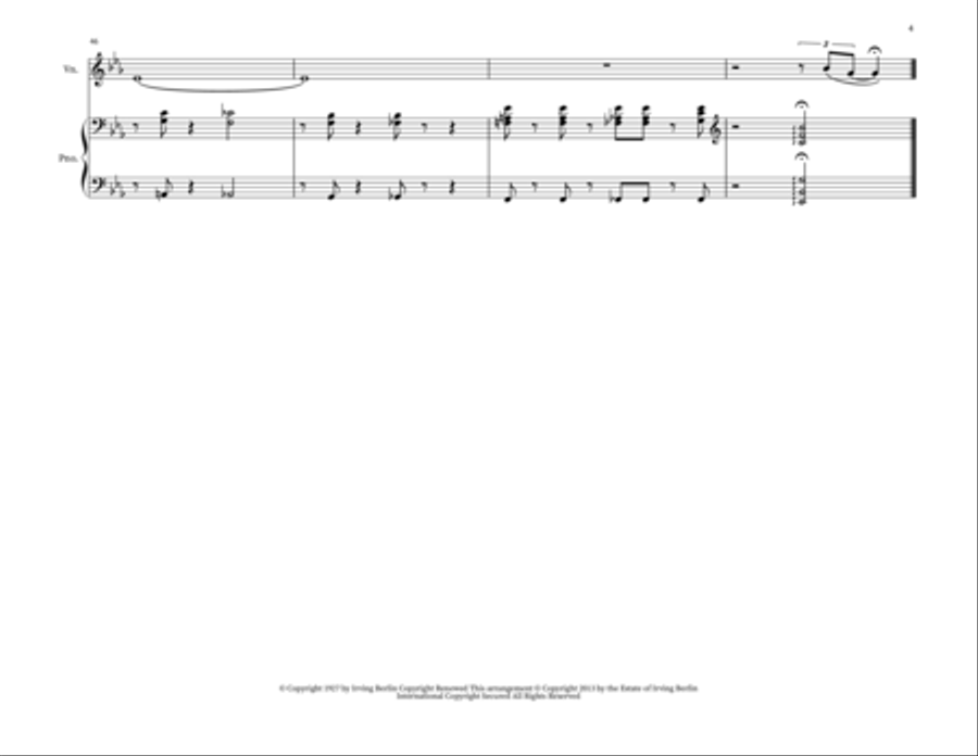 Blue Skies String Duet scores gallery preview page 4