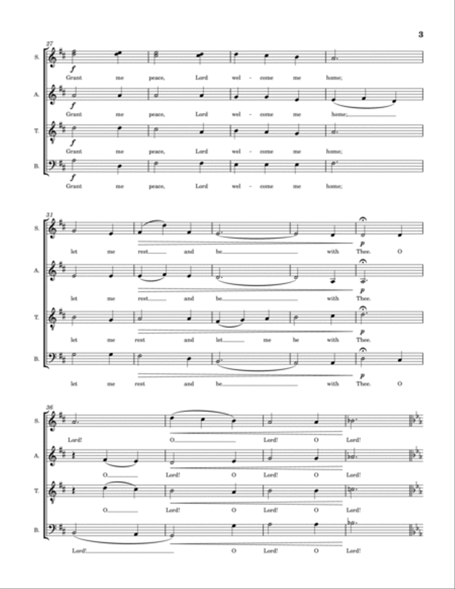 Let Me Rest With Thee Divisi scores gallery preview page 3
