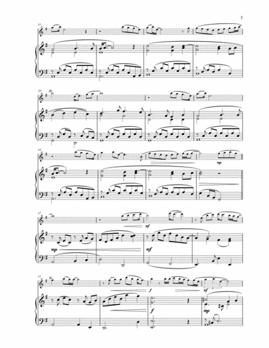 Vincent (Starry, Starry Night) for Flute solo with Piano accompaniment image number null