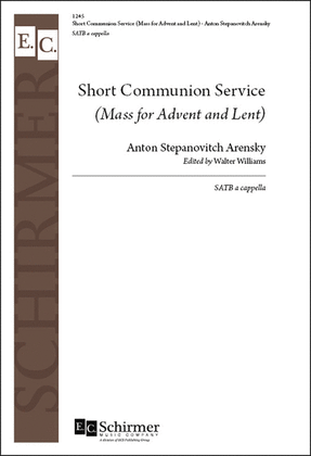 Book cover for Short Communion Service