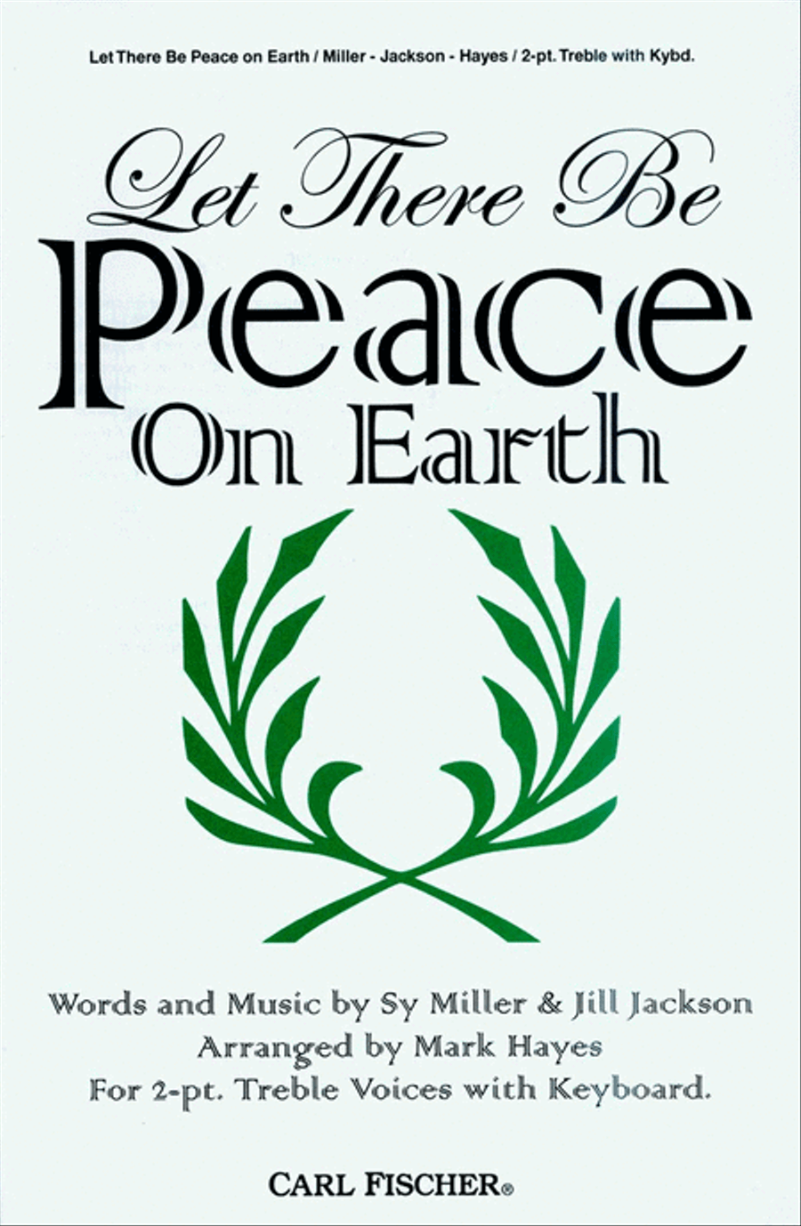 Let There Be Peace on Earth 2-Part scores gallery preview page 1
