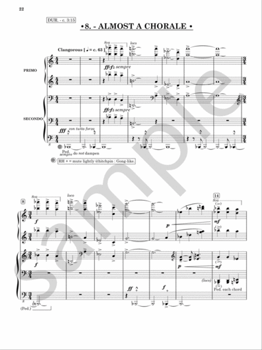 Suite Sixteenths Chamber Music scores gallery preview page 12