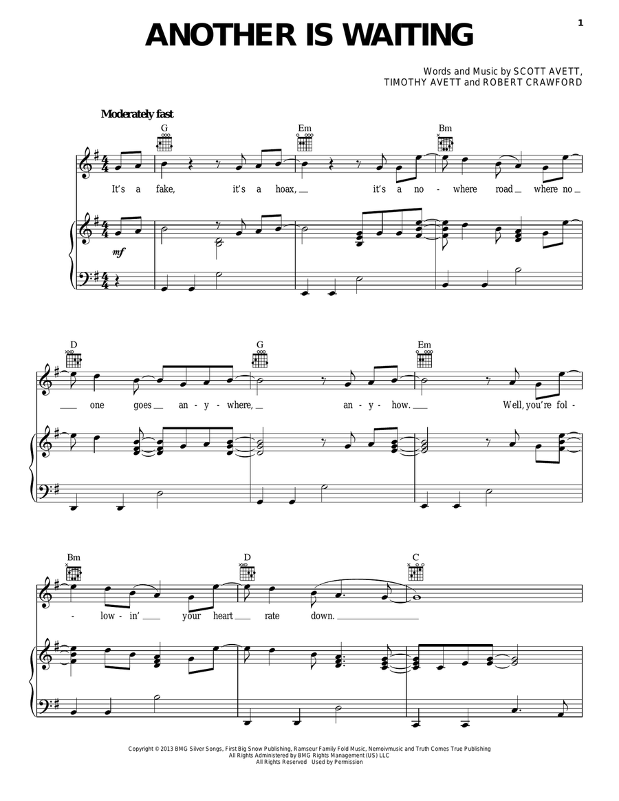 Another Is Waiting Another Is Waiting Acoustic Guitar scores gallery preview page 1