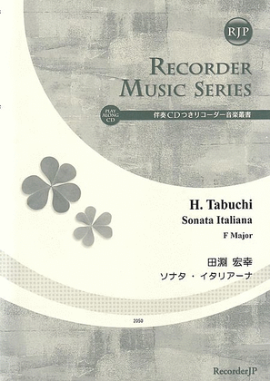 Book cover for Sonata Italiana in F Major
