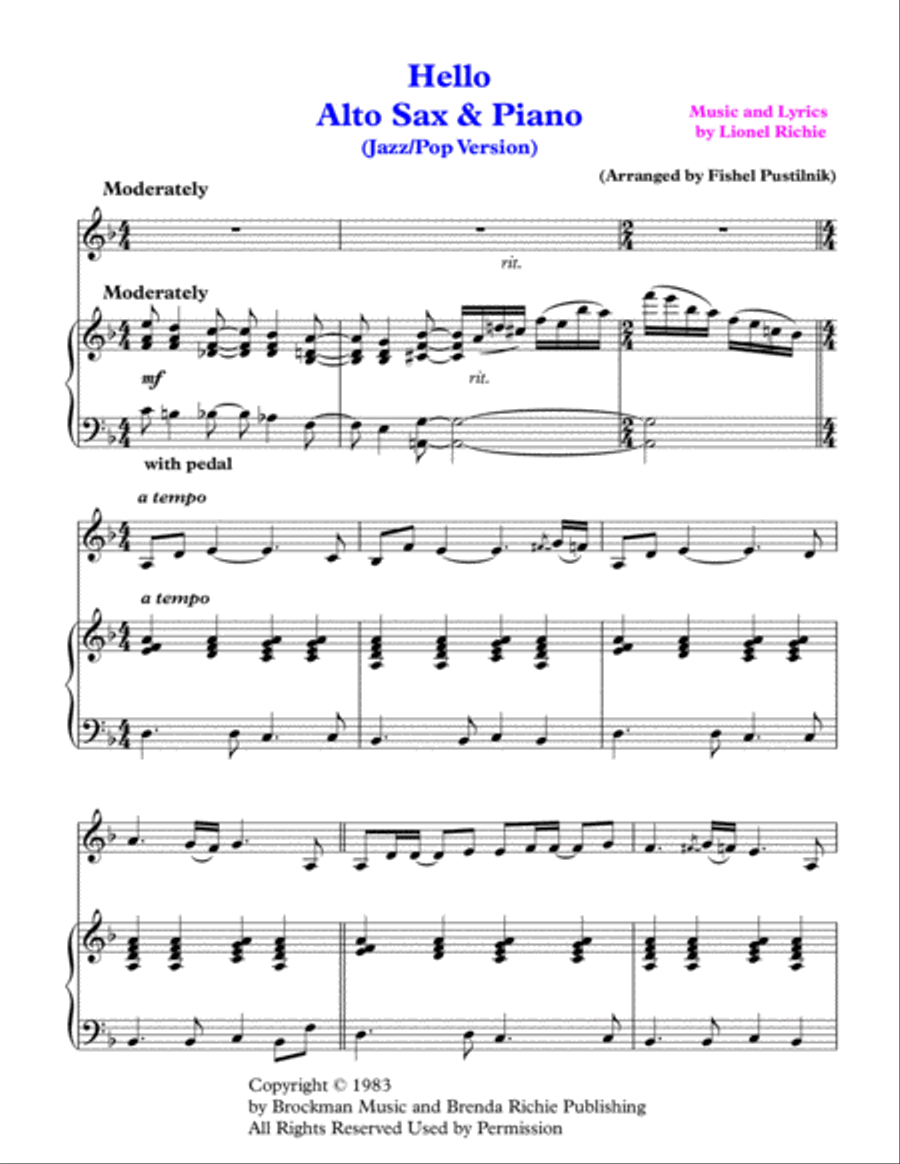 Hello Woodwind Duet scores gallery preview page 2