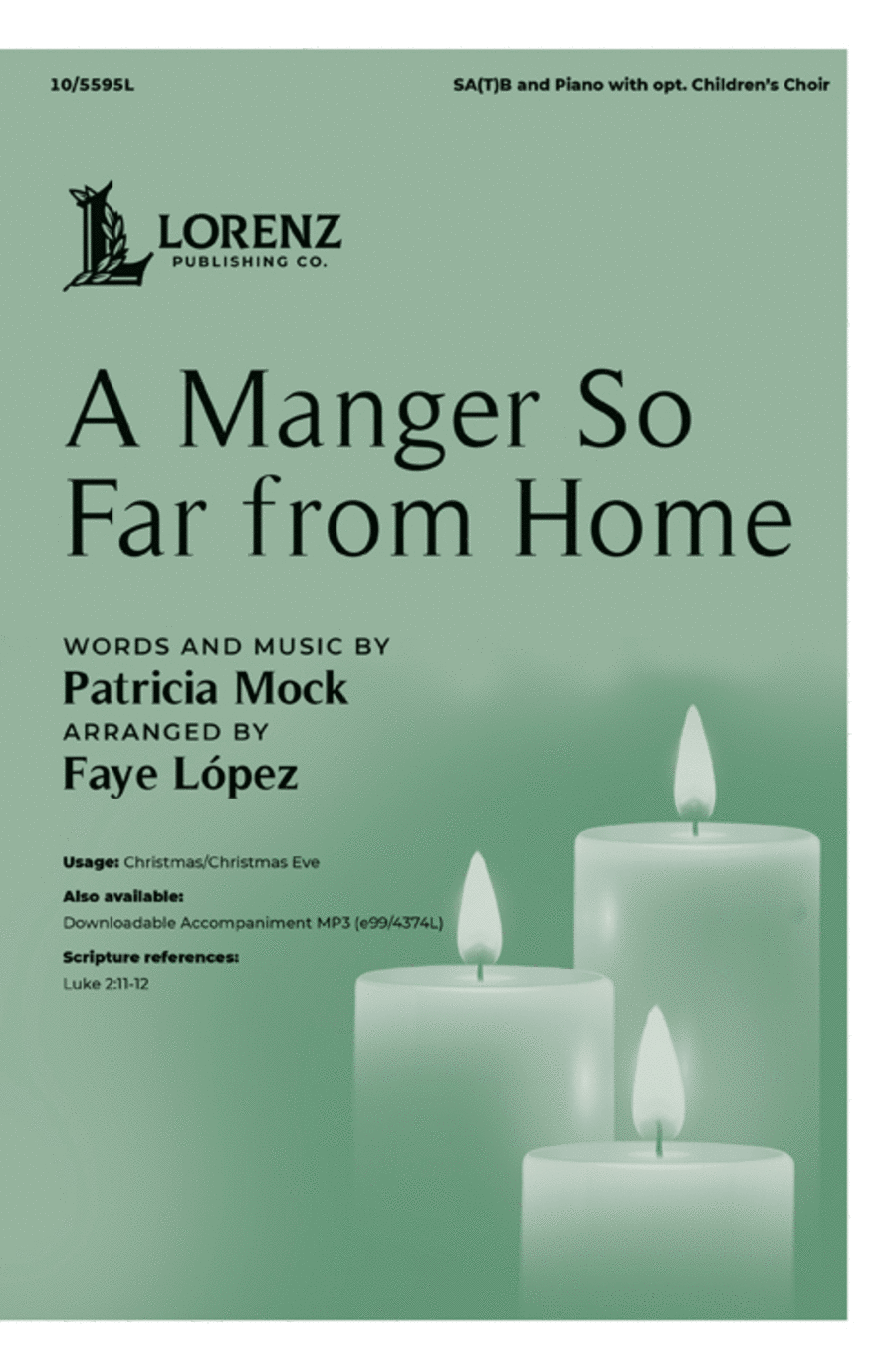 A Manger So Far from Home 3-Part scores gallery preview page 1