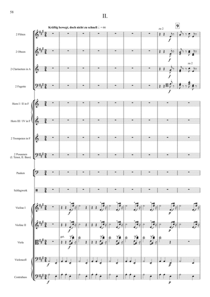 Mahler (arr. Lee): Symphony No. 1 in D Major 2nd movement - Score Only