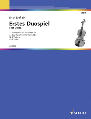 Book cover for First Duets