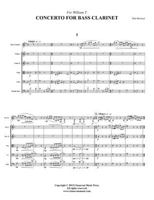 Concerto for Bass Clarinet