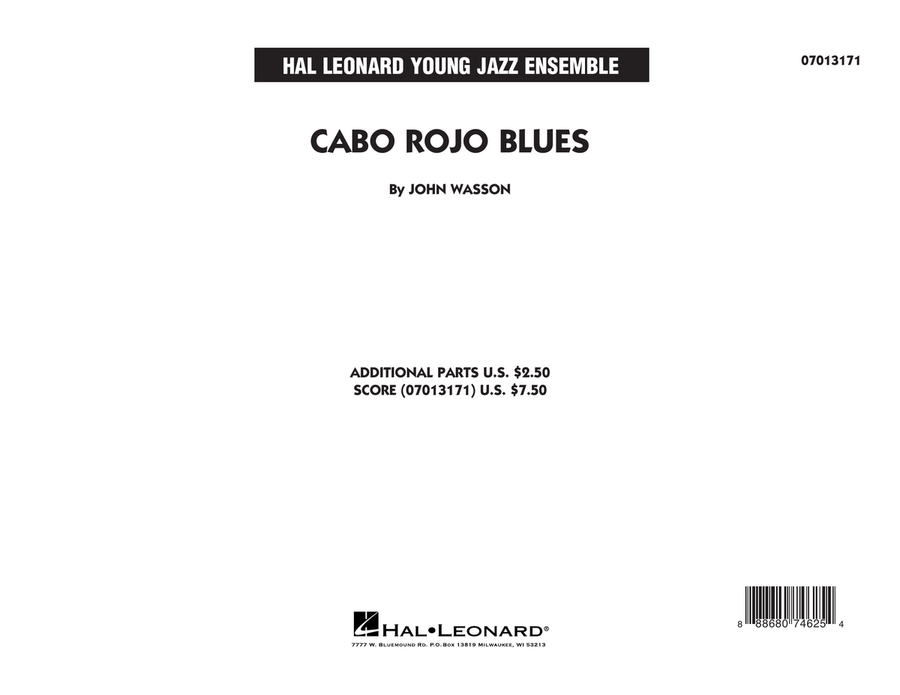 Cabo Rojo Blues - Conductor Score (Full Score)