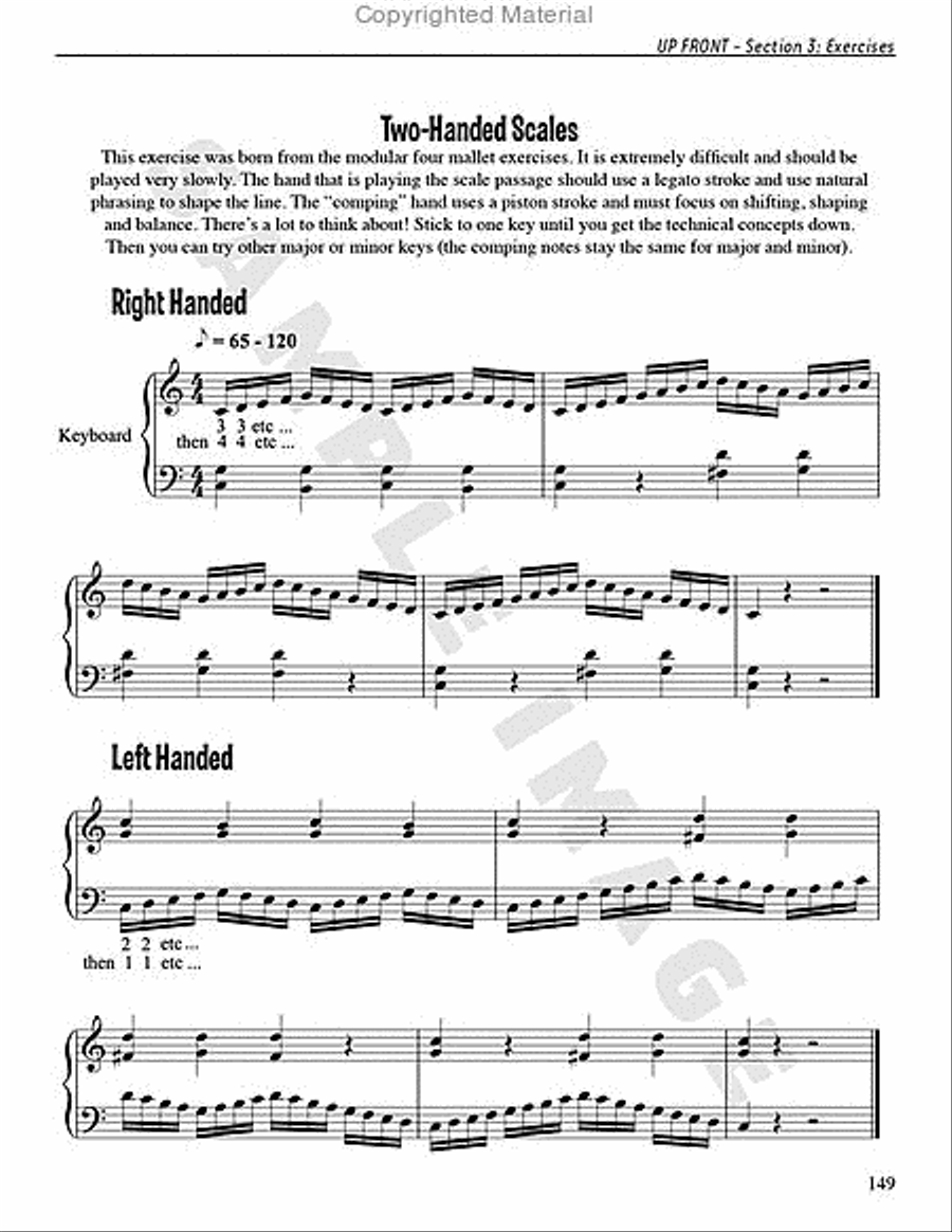 Up Front Up Front Percussion scores gallery preview page 20