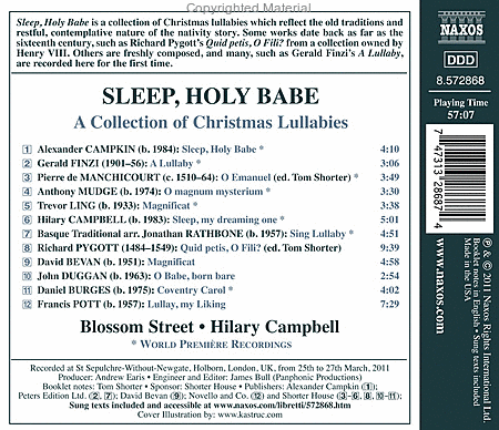Sleep Holy Babe: Collection O image number null