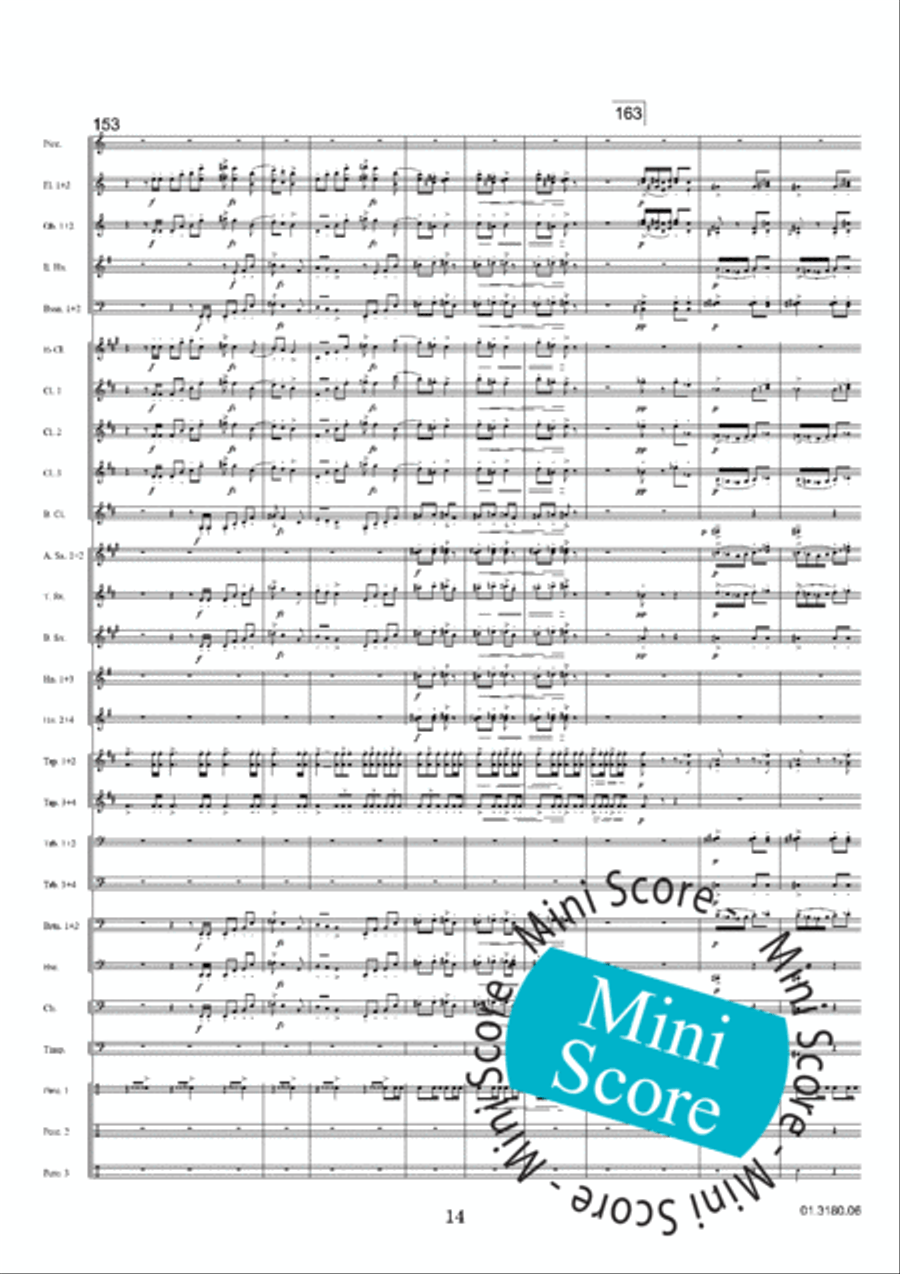 Toward a New Life Toward a New Life Concert Band scores gallery preview page 18